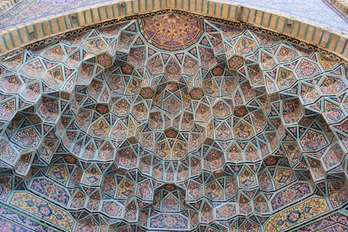La mosquée rose Nasir ol-Molk à Shiraz