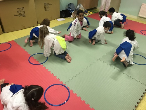 Initiation au judo en PS et MS