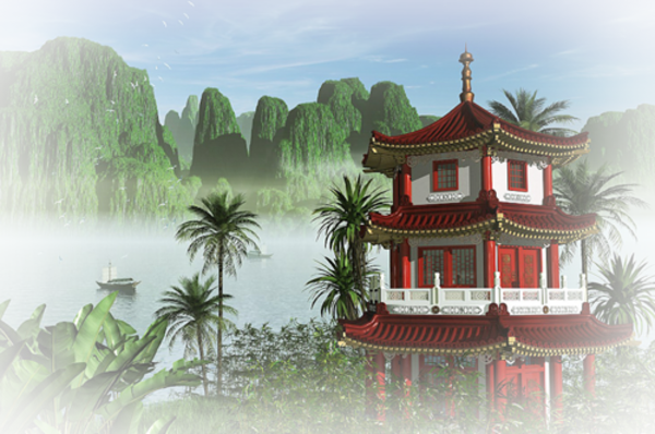 Paysage asiatique 4