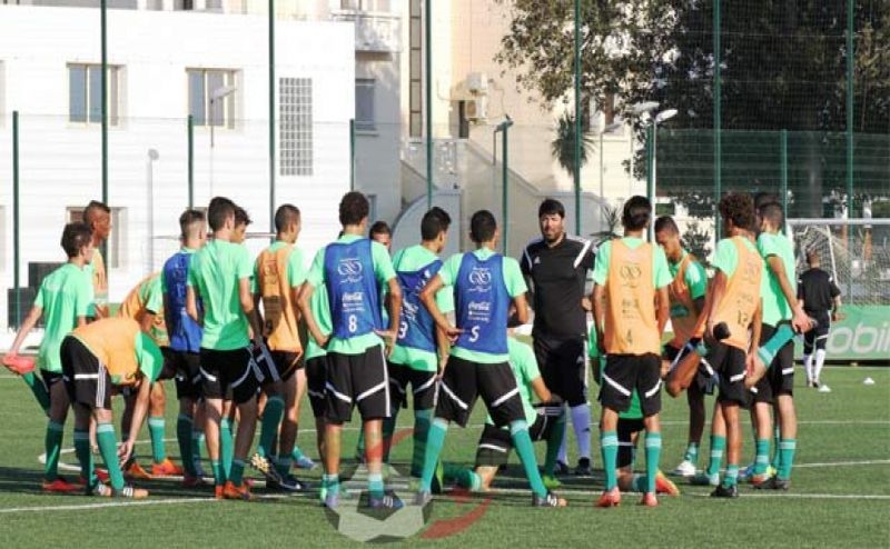 stage des U20 sous la direction de Mekhazni