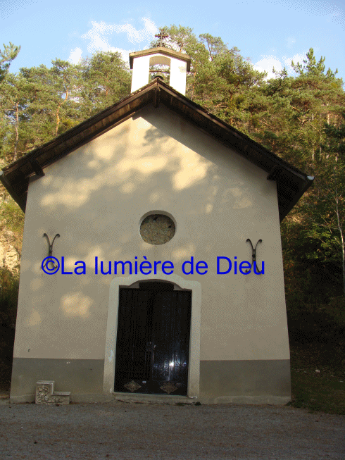 Le Laus : la chapelle de Notre-Dame des Fours