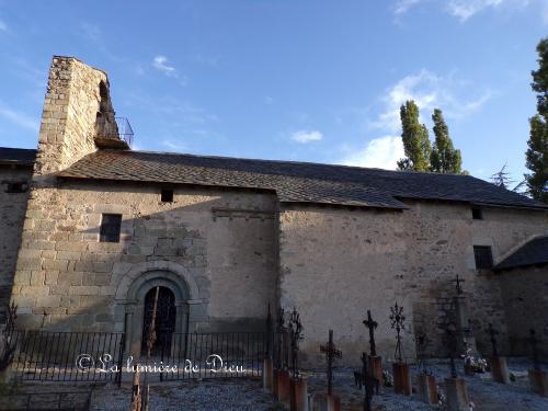 Font Romeu, la chapelle Sainte Colombe de Via