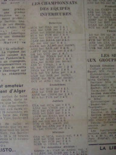 Dim 20.10.1946 reserves et jeunes MCA-GSA