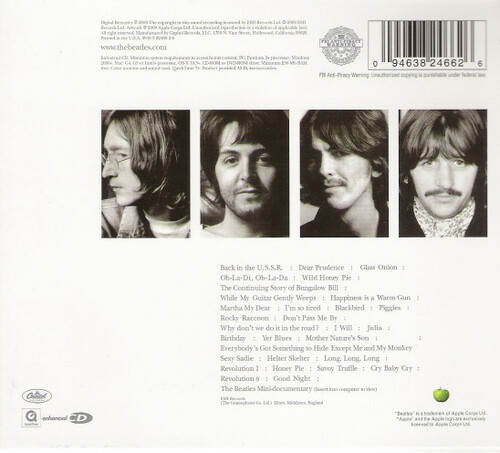 Mes Indispensables # 39 : The Beatles - the White Album (1968 Ed 2009)