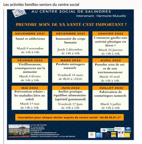 Ateliers Information Santé