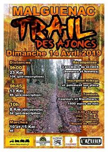 Le Trail des Ajoncs - Malguénac - Dimanche 14 avril 2019