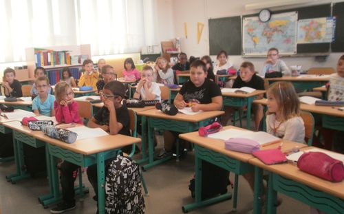 La rentrée à l'école Rene Haby