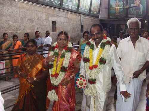 Mariage d'Ayapan à Tiruchirappalli
