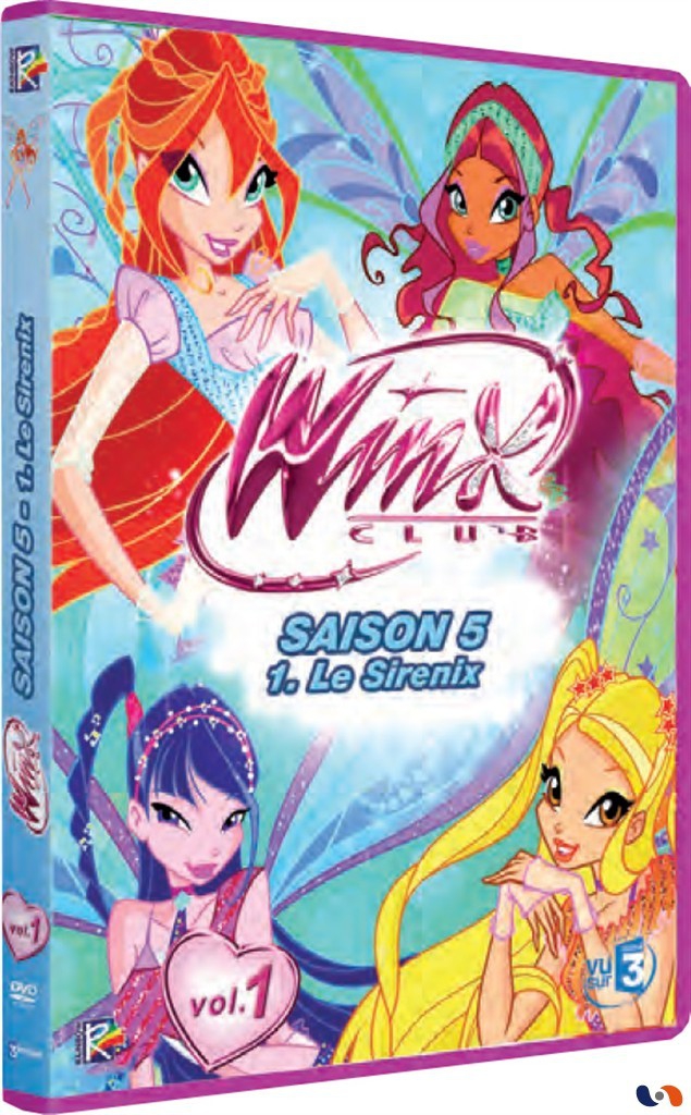 Winx Club Saison 5 - DVD Volume 1 en France - ..:: Cristal Winx ::..