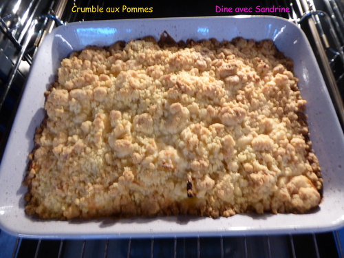 Un Crumble aux Pommes