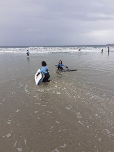 Troisième séance de Surf