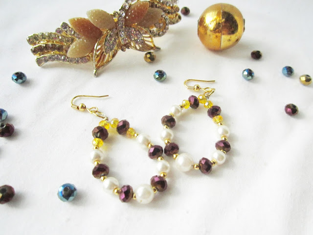 Tuto simple de faire boucles d'oreilles avec perles - Henry Craft Jewelry