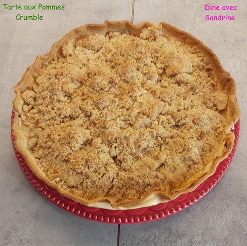 Une Tarte aux Pommes Crumble