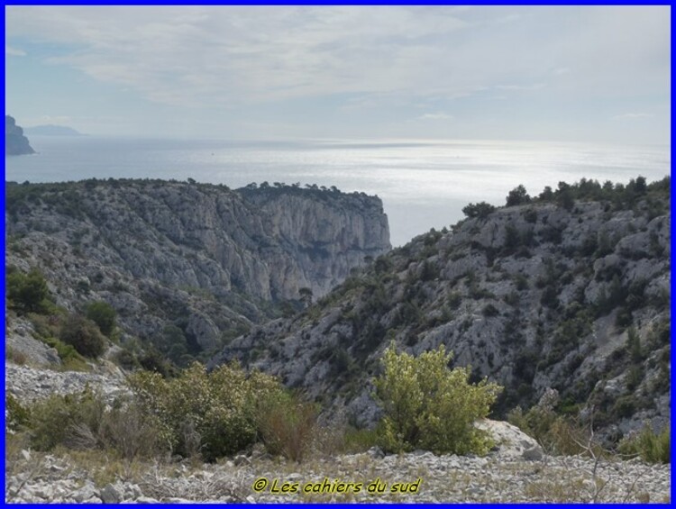 Calanques, les falaises du Devenson