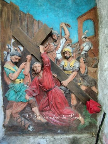 Antibes, le chemin du calvaire (Chemin de croix)