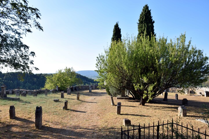 Lubéron - Ménerbes - Le cimetière
