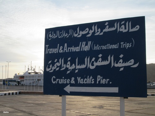 Arrivée Sharm El Sheik