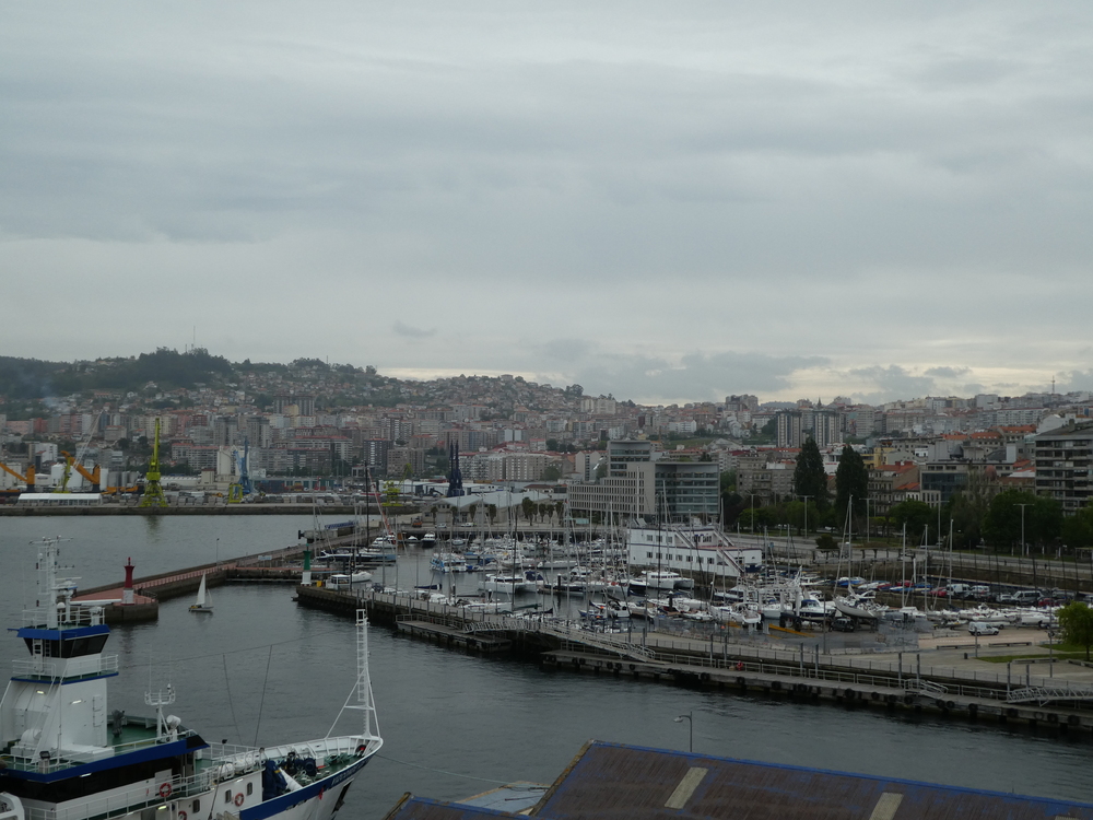 Espagne - Vigo vue depuis le bateau