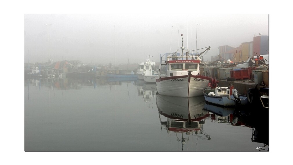 Il faut composer avec la météo, brume le matin, pluie le reste de la journée !