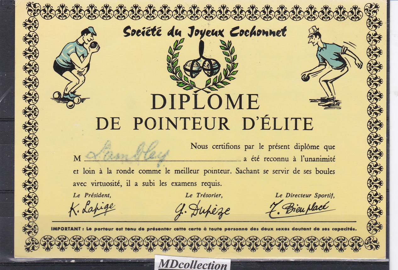 diplome humour