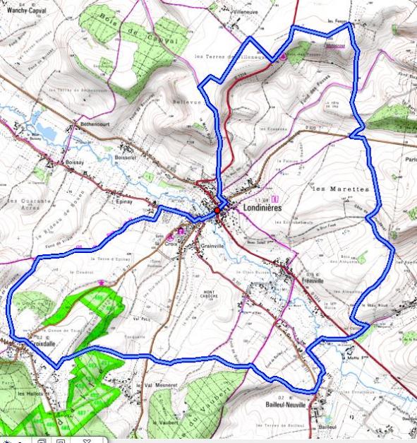 Parcours de la rando