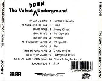 La Semaine des Reprises - Jour 1 - The Velvet DownUnderground - Artistes Variés