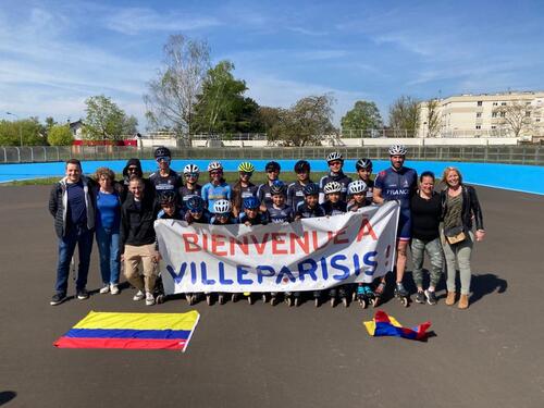 Les COLOMBIENS sont sur la piste de Villeparisis – Jeudi 21 avril 2022