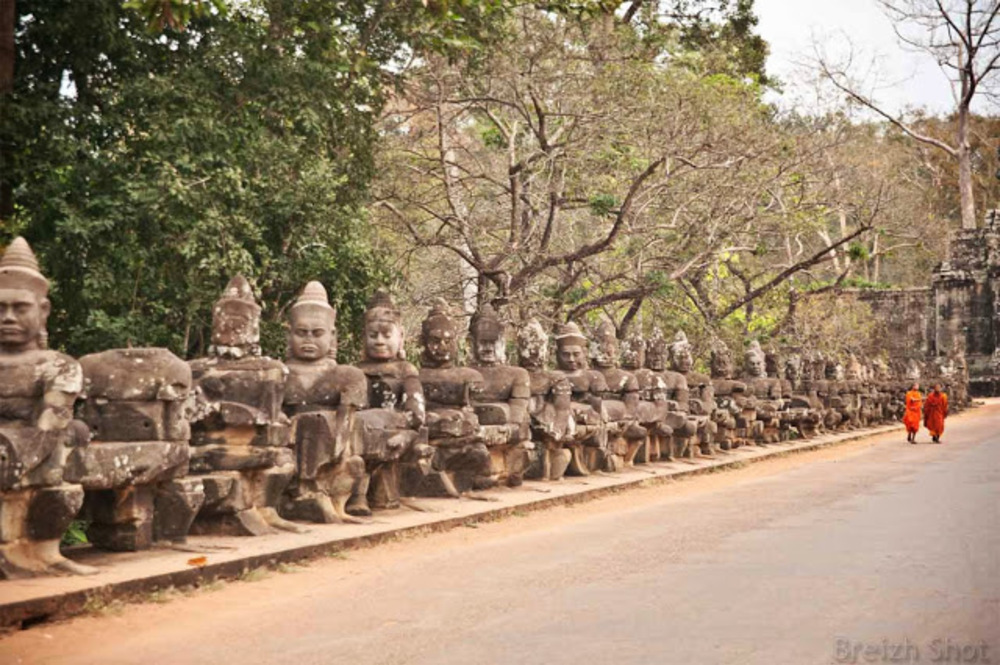 Angkor Thom, la porte Sud