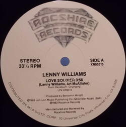 Lenny Williams - Love Soldier
