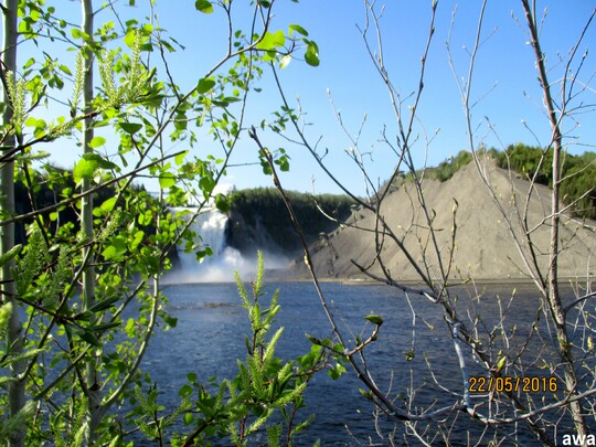 Les chutes de Montmorency au Quebec