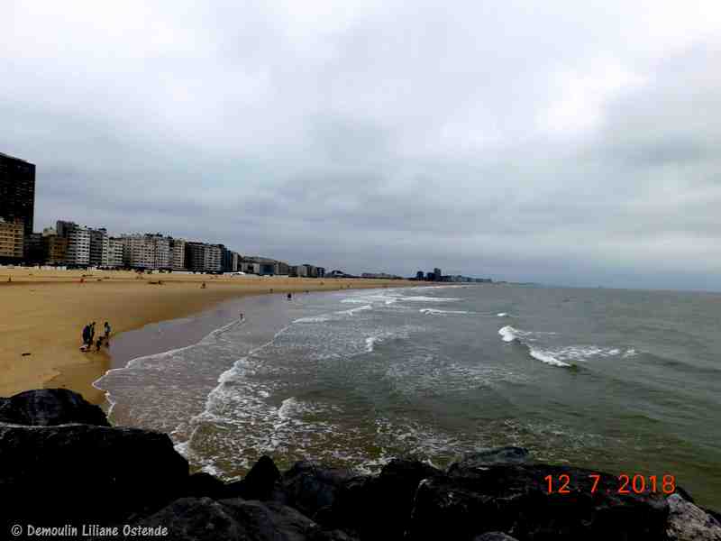 LE 12/7/2018  UNE JOURNEE A OSTENDE