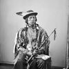 Chante Ha or Shanta-Ya or Cante-Ha (Heart Skin) or (Skin of the Heart). Yanktonai Sioux. 1872. Photo