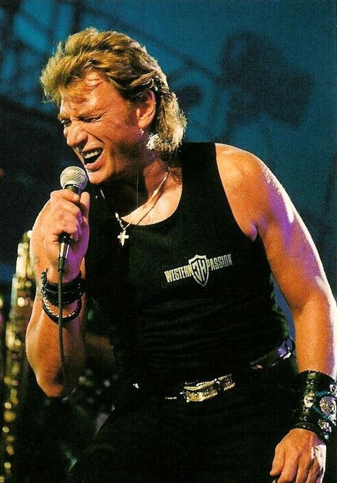 JOHNNY HALLYDAY Bercy en 1992â¦