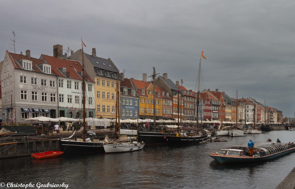 Les quais de Nyhavn (Danemark)