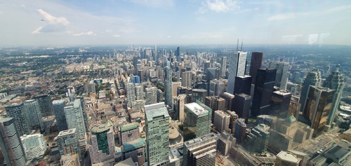 Vue depuis la CN Tower