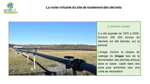 Visite virtuelle du centre d'enfouissement