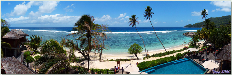 Panorama sur Anse Forbans - Mahé - Seychelles