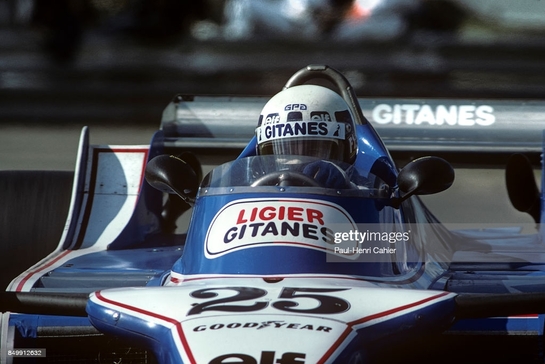 Didier Pironi F1 1980 Ligier