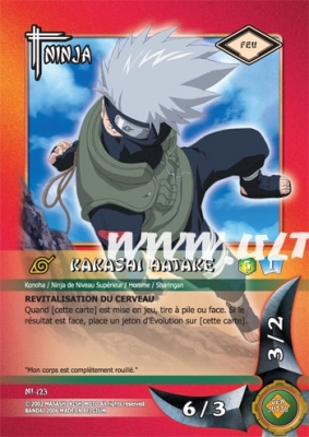 Carte Naruto + Kyuubi, Voici une carte de Naruto qui est en…