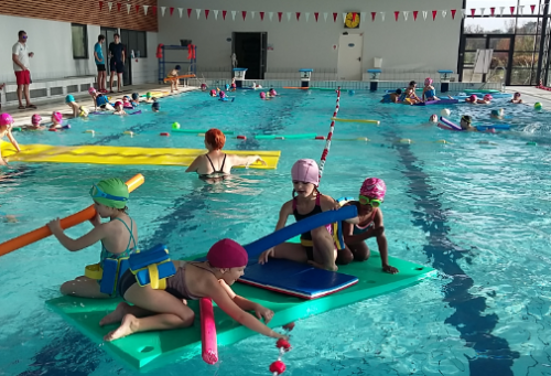 Les CP à la piscine