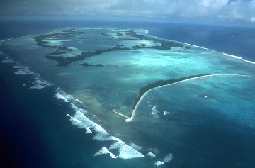 Un étonnant atoll ... 