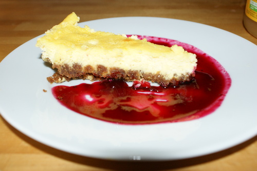 le cheesecake d'Axel