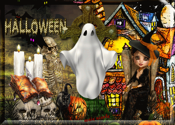 ♥♥ Changement d'heure et page Halloween .Ne pas venir fait très peur .♥♥