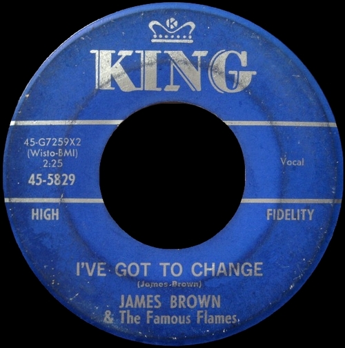 1963 James Brown & The Famous Flames King Records 45-5829 [ US ]