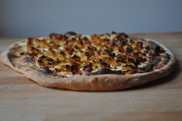 Tarte flambée à ma façon (Flammkueche)