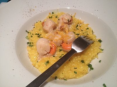 risotto safran st jacques 