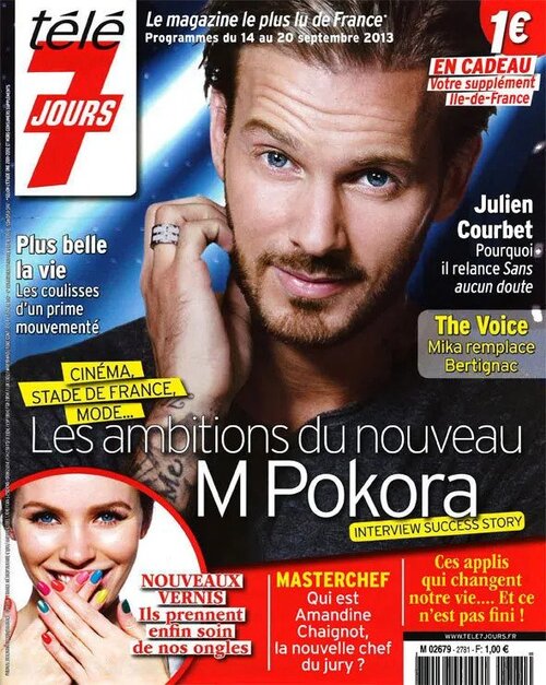 M. Pokora : "j'ai quand même pris pas mal de râteaux"