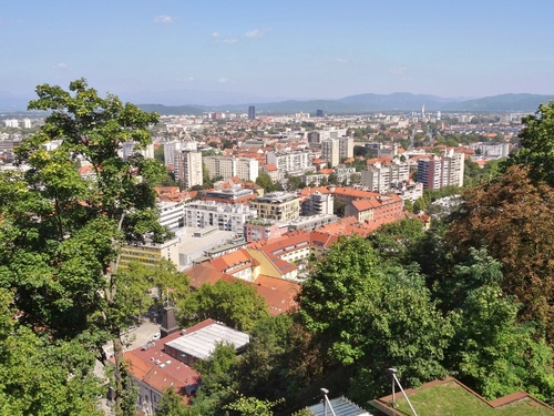 Le çâteau de Ljubljana en Slovénie (photos)