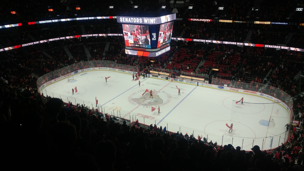 Hockey weekend in Canada