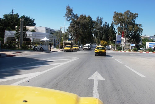 Sur la route de Sidi Bou Saïd à LA GOULETTE 